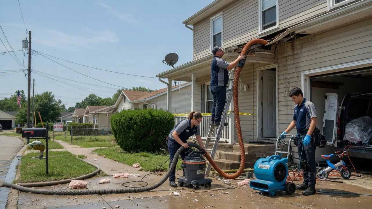 Water Damage Restoration in Knoxville, IL near me